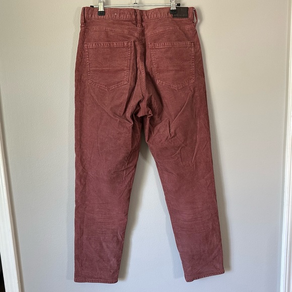 American Eagle Brick Red Corduroy Mom Jean Pants Size 6 - Picture 2 of 5